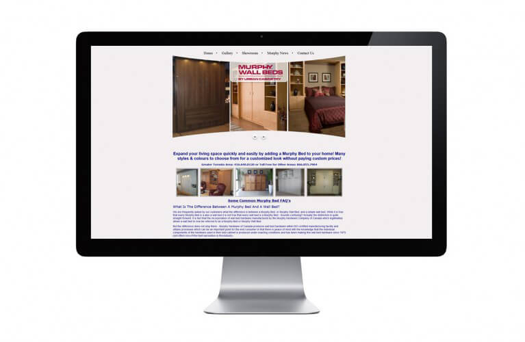 Urban Cabinetry - view 1 / Portfolio / Khaztech - Web design and development studio