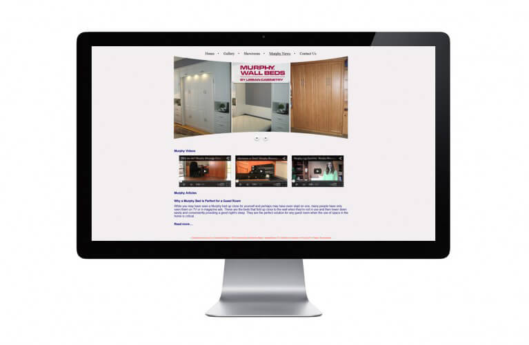 Urban Cabinetry - view 3 / Portfolio / Khaztech - Web design and development studio