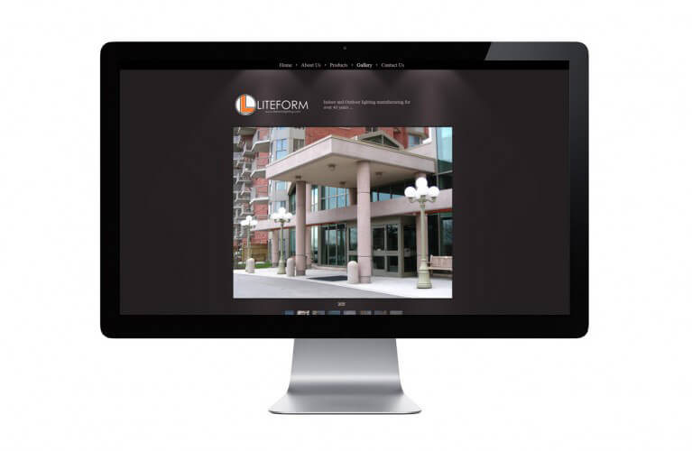 Liteform International - view 3 / Portfolio / Khaztech - Web design and development studio