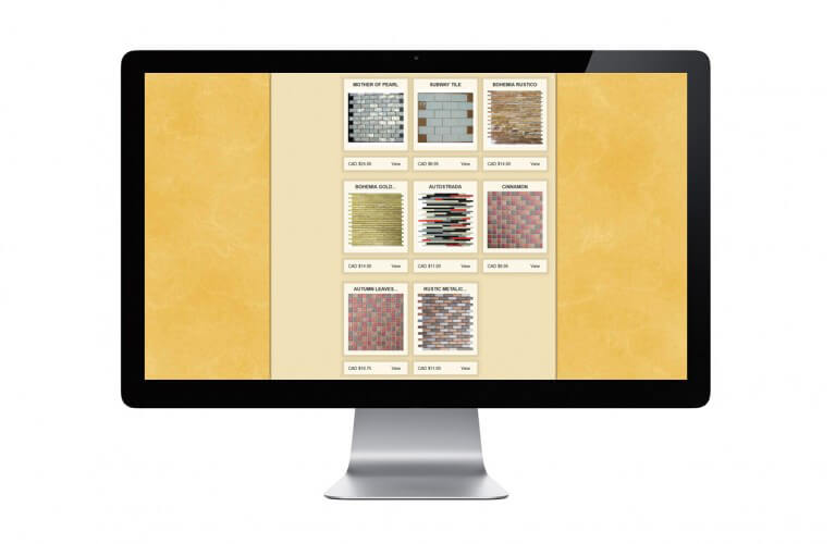 Mosaic & Tile Source - view 3 / Portfolio / Khaztech - Web design and development studio