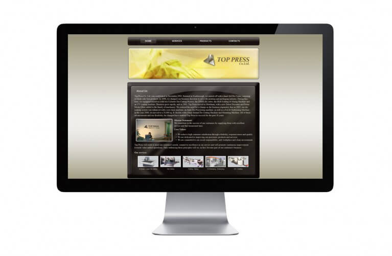 Top Press - view 1 / Portfolio / Khaztech - Web design and development studio
