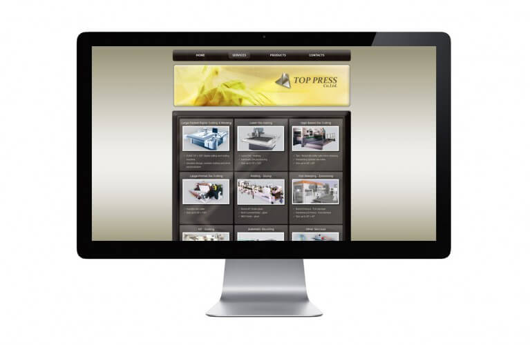 Top Press - view 2 / Portfolio / Khaztech - Web design and development studio